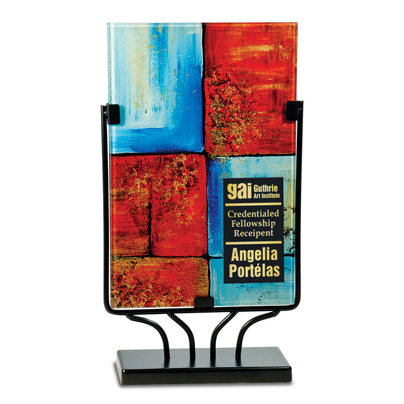 Rectangle Art Glass